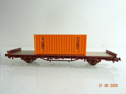 Roco H0 76986 Flachwagen mit Container der SNCF in OVP PR9722 – Bild 3
