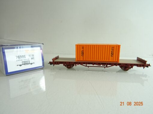 Roco H0 76986 Flachwagen mit Container der SNCF in OVP PR9722