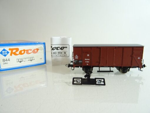 Roco H0 844 gedeckter Güterwagen der DR in OVP PR1966