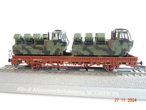 Roco H0 884 Minitanks Kbs & Minenwerferfahrzeug Scorpion der BW in OVP PR4255 – Bild 3