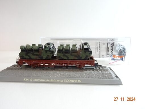 Roco H0 884 Minitanks Kbs & Minenwerferfahrzeug Scorpion der BW in OVP PR4255