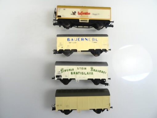 Roco H0 Konvolut gedeckte Güterwagen Bierwagen, siehe Foto RR2377 o.