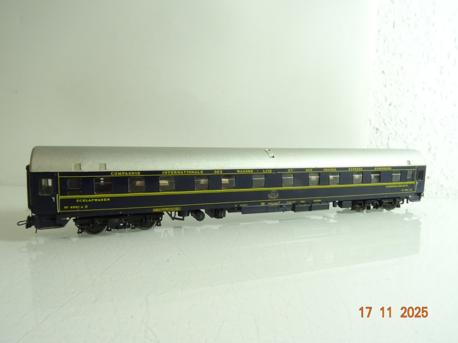 Roco H0 Schlafwagen No 4590 A Orient Express der CIWL RR4673 o. – Bild 3