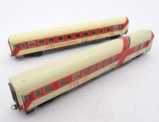 Roco H0 Set Personenwagen TUI treff der DB QR9773 o.