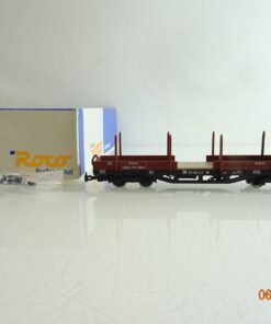 Roco H0e 34530 Rungenwagen mit Bremserhaus der DR in OVP BH385