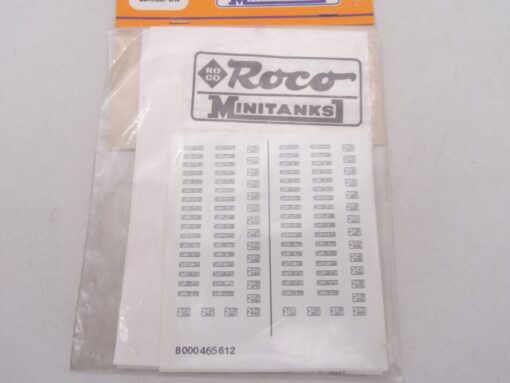 Roco HO 465 Nummernschilder BW neuwertig in OVP QR6993 – Bild 3