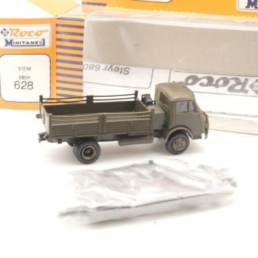 Roco Minitanks 1:87 628 Steyr 680M Pritsche in OVP QR5661 – Bild 3