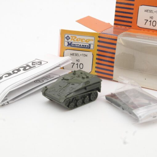 Roco Minitanks 1:87 710 Wiesel + TOW in OVP QR4740