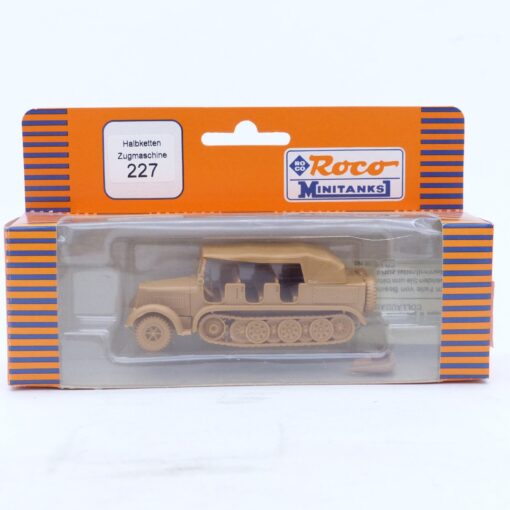 Roco Minitanks 1:87 H0 227 Halbketten Zugmaschine Militär in OVP EX7707 – Bild 4