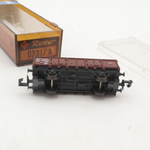 Roco N 02317 A offener Güterwagen mit Ladung der DB in OVP RR2977 – Bild 4