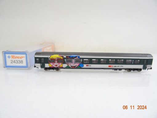 Roco N 24338 Personenwagen 2. Kl. der SBB in OVP PR3720