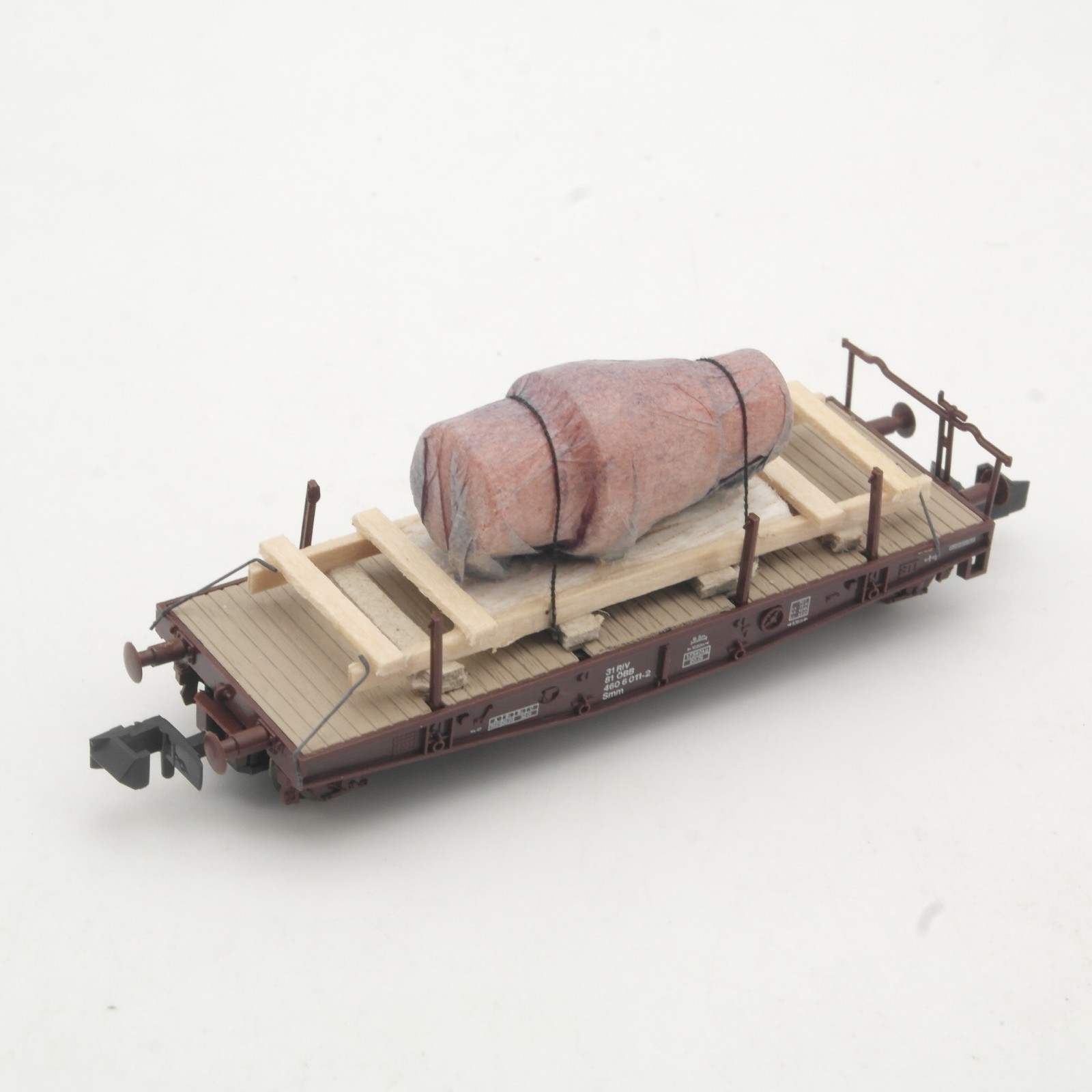 Roco N Rungenwagen mit Ladung der ÖBB RR5087 o. – Bild 3