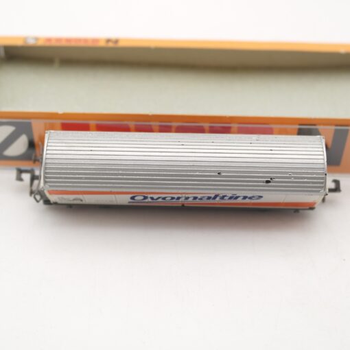 Roco N gedeckter Güterwagen Ovomaltine der SBB, siehe Foto in EVP RR2191 – Bild 4