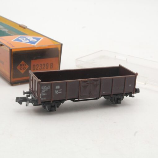 Roco N offener Güterwagen Hochbord der DB in EVP RR3017