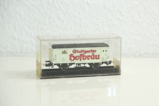 Röwa H0 2001 gedeckter Güterwagen "Stuttgarter Hofbräu" in OVP LW8026 – Bild 3