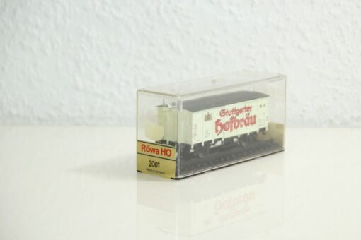 Röwa H0 2001 gedeckter Güterwagen "Stuttgarter Hofbräu" in OVP LW8026 – Bild 4