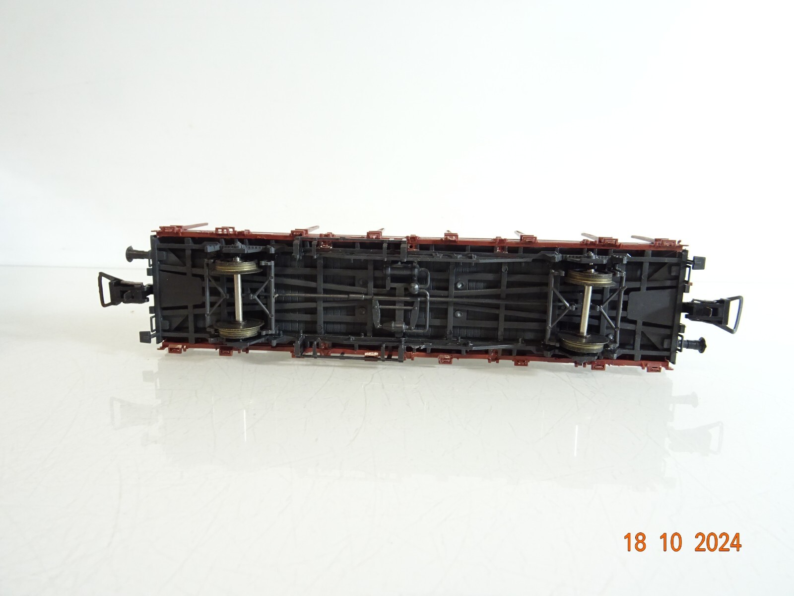 Röwa H0 2055 Rungenwagen mit Ladung der DB in OVP PR3344 – Bild 5