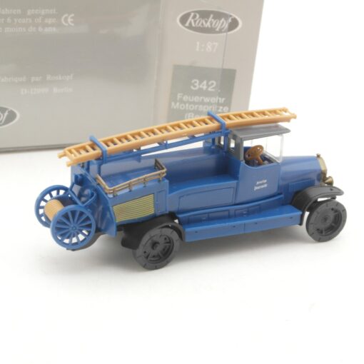 Roskopf 1:87 342 Benz Feuerwehr Motorspritze in OVP RR3603 – Bild 3