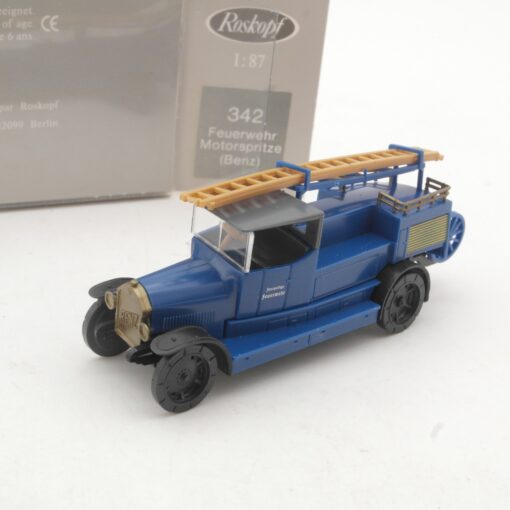 Roskopf 1:87 342 Benz Feuerwehr Motorspritze in OVP RR3603