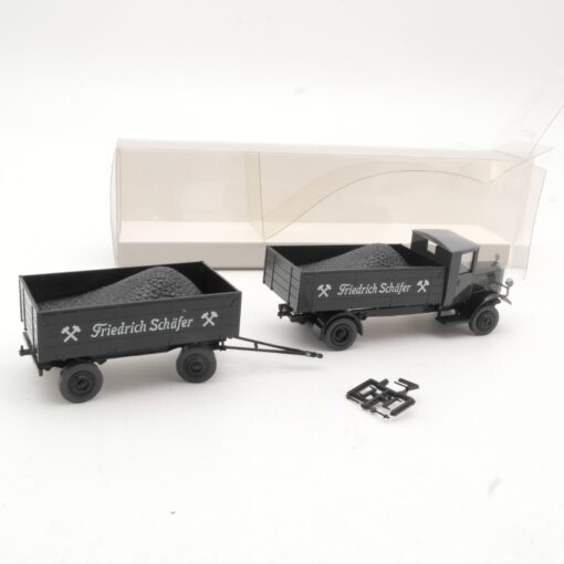 Roskopf 1:87 36901 Mercedes L5 Kohlenzug in OVP RR1170 – Bild 3