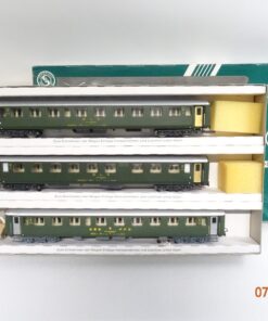 Sachsenmodelle H0 14017 Schweiz Wagen-Set 3tlg. Schlieren der BLS in OVP JL4198