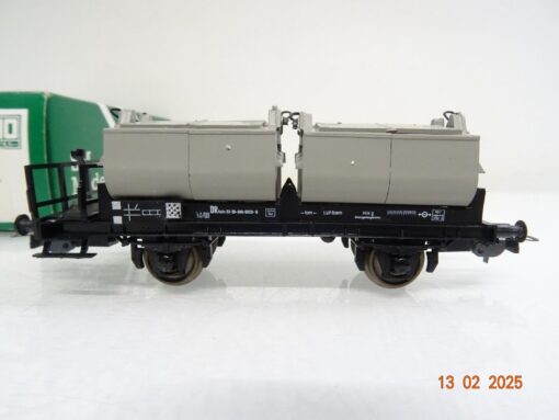 Sachsenmodelle H0 16046 Kalkkübelwagen der DR in OVP PR5912 – Bild 3