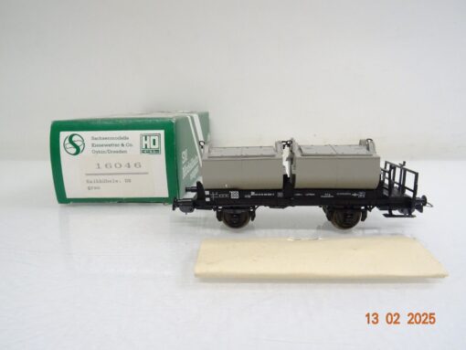 Sachsenmodelle H0 16046 Kalkkübelwagen der DR in OVP PR5912