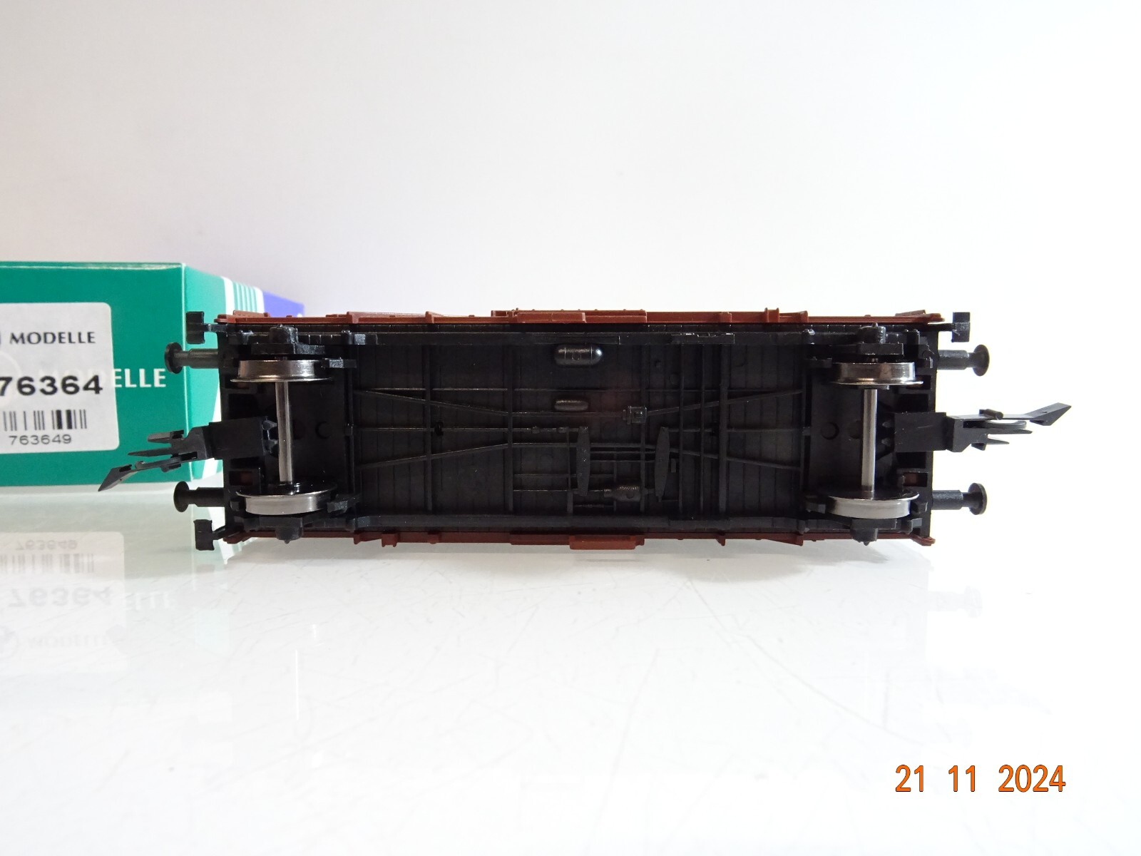 Sachsenmodelle H0 76364 gedeckter Güterwagen Bahnhofwagen der DB in OVP PR4060 – Bild 4