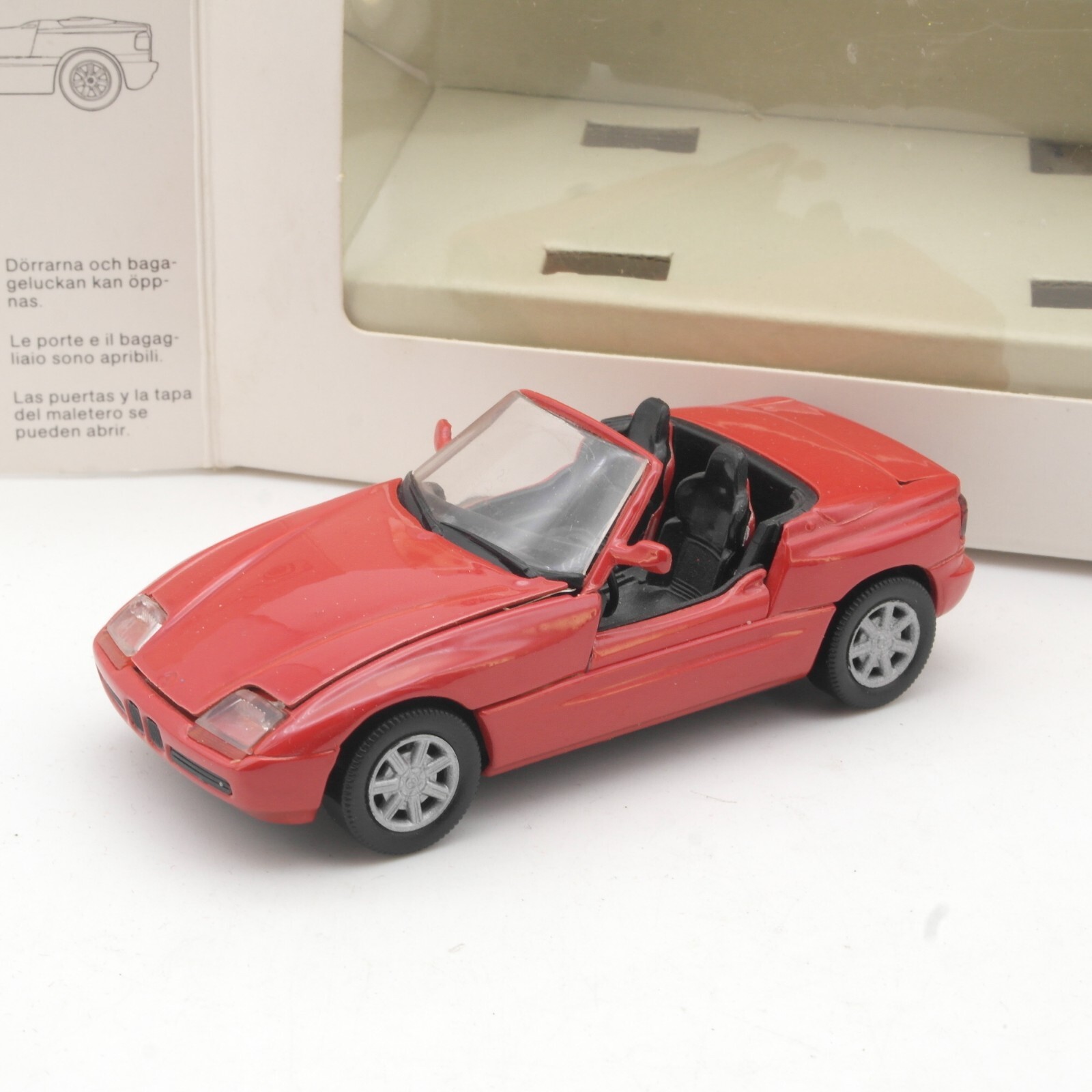 Schabak 1:43 Werbemodell BMW Z1 in OVP QR7384