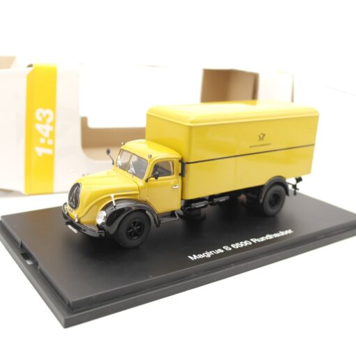 Schuco 1:43 006793 Magirus S 6500 Rundhauber Deutsche Bundespost in OVP RR2282