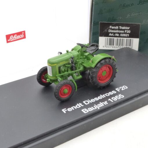 Schuco 1:43 02621 Fendt Traktor Dieselross F20 in OVP EX6571