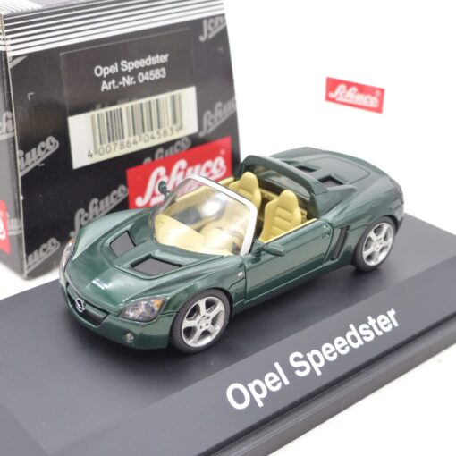 Schuco 1:43 04583 Opel Speedster dunkelgrün/metallic in OVP EX6655