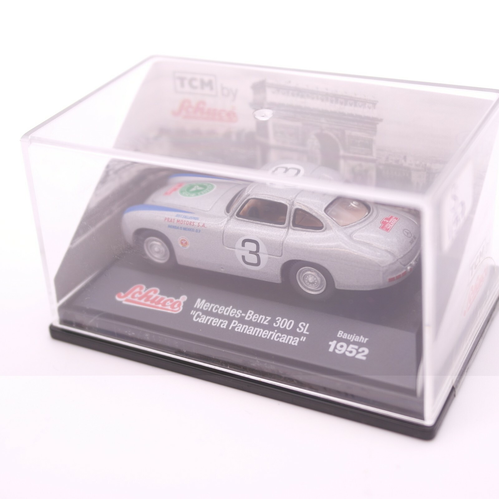 Schuco 1:72 Mercedes-Benz 300 SL Carrera Panamericana 1952 in OVP RT788 – Bild 3