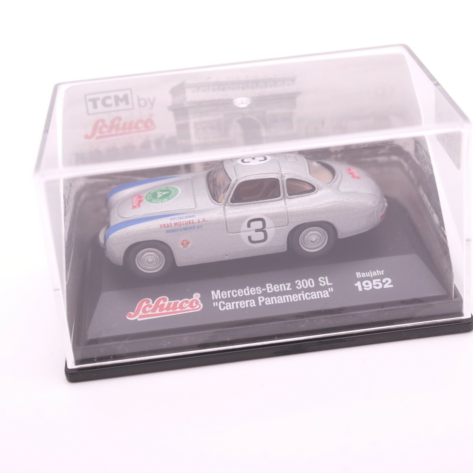 Schuco 1:72 Mercedes-Benz 300 SL Carrera Panamericana 1952 in OVP RT788