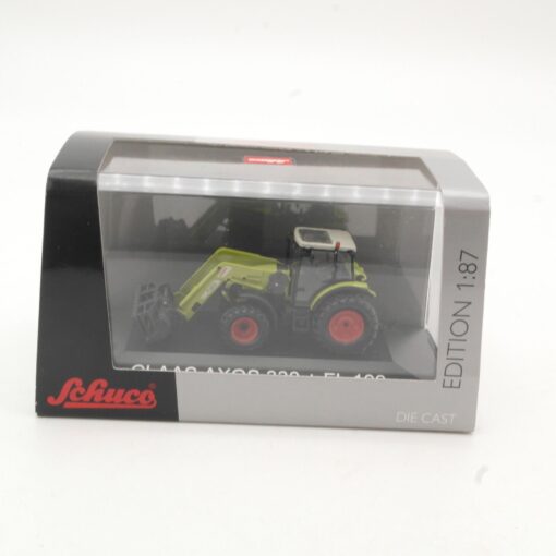 Schuco 1:87 25597 Claas Axos 330 + FL 100 in OVP QR9508 – Bild 4