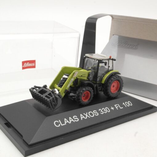 Schuco 1:87 25597 Claas Axos 330 + FL 100 in OVP QR9508