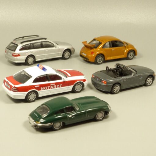 Schuco 1:87 5er-Pack diverse PKW Modelle in Tüte siehe Bilder o. EX5041 – Bild 3
