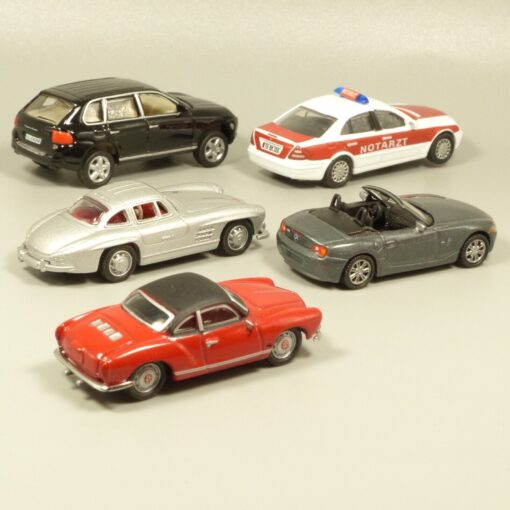 Schuco 1:87 5er-Pack diverse PKW Modelle in Tüte siehe Bilder o. EX5050 – Bild 3