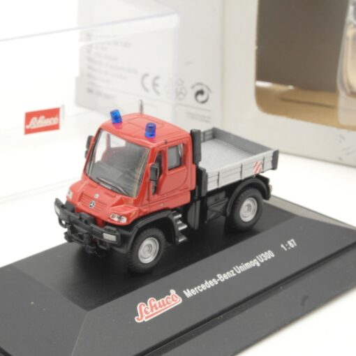 Schuco 1:87 B6 600 0591 Mercedes Benz Unimog U 300 in OVP QR5747 – Bild 3