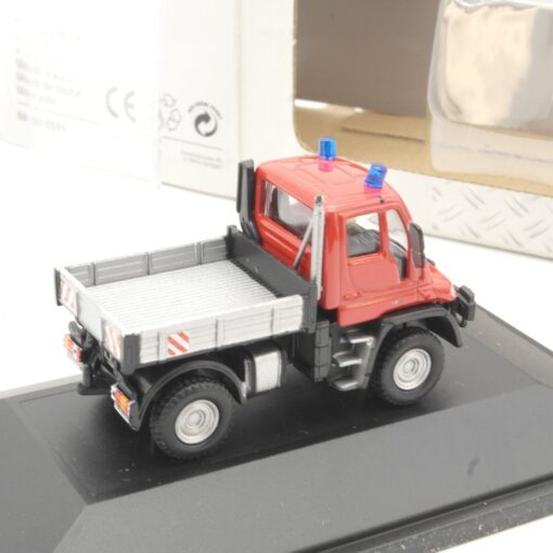 Schuco 1:87 B6 600 0591 Mercedes Benz Unimog U 300 in OVP QR5747 – Bild 4