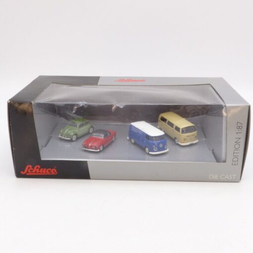 Schuco 1:87 Set Nr.: 25505 VW Oldtimer - Käfer, T2, Karmann Ghia, in OVP EX1460 – Bild 5