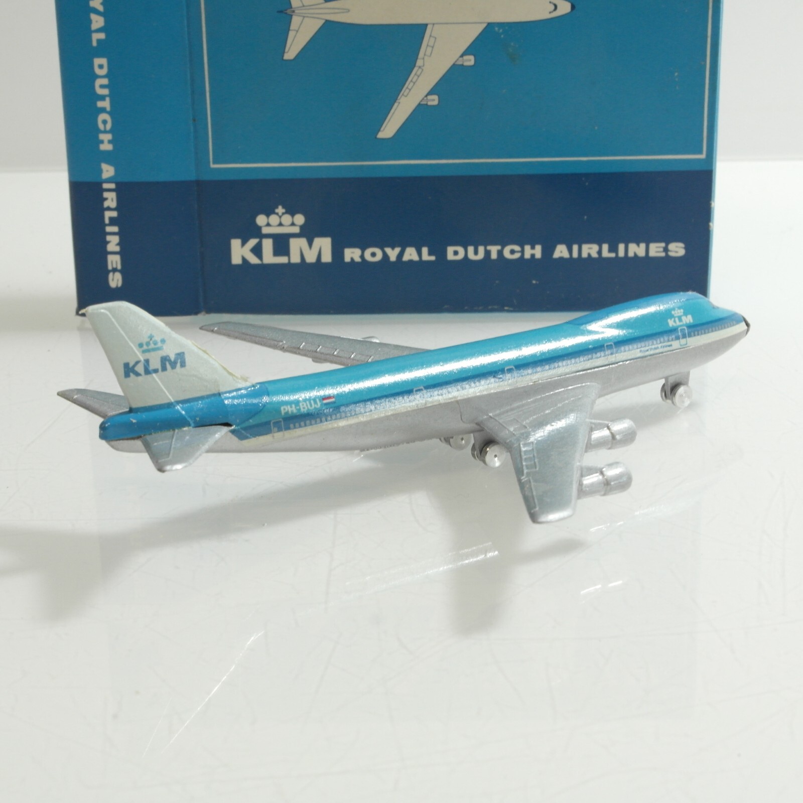 Schuco KLM 335793 Boeing 747 Royal Dutch Airlines ca 12 cm in OVP RG7798 – Bild 3