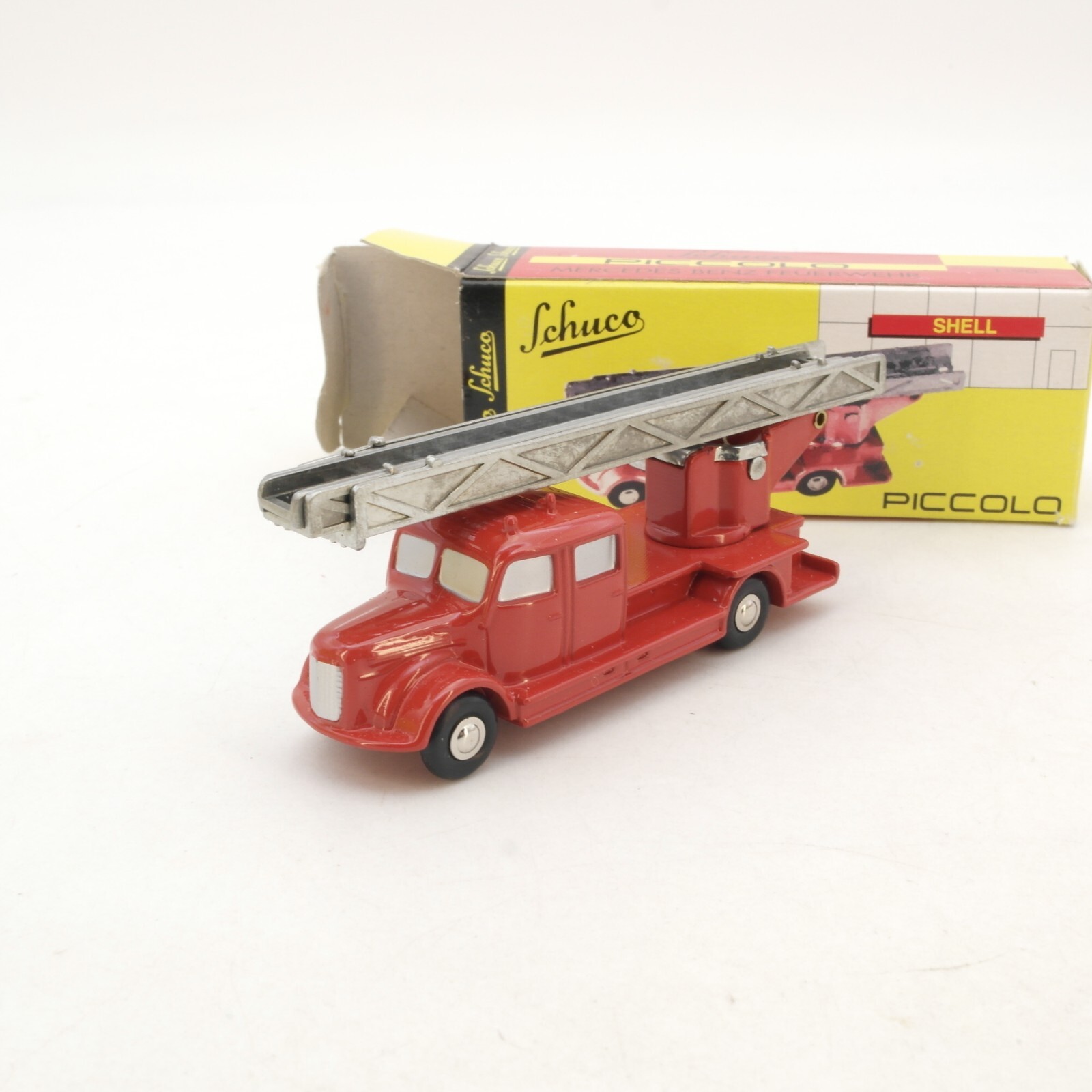 Schuco Piccolo 1:90 Mercedes Benz Feuerwehr Leiterwagen in OVP RG7652