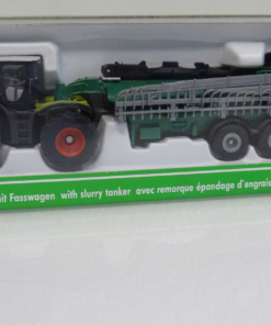 Siku 1:87 1827 Diecast Claas Xerion mit Fasswagen neuwertig in OVP LE5085