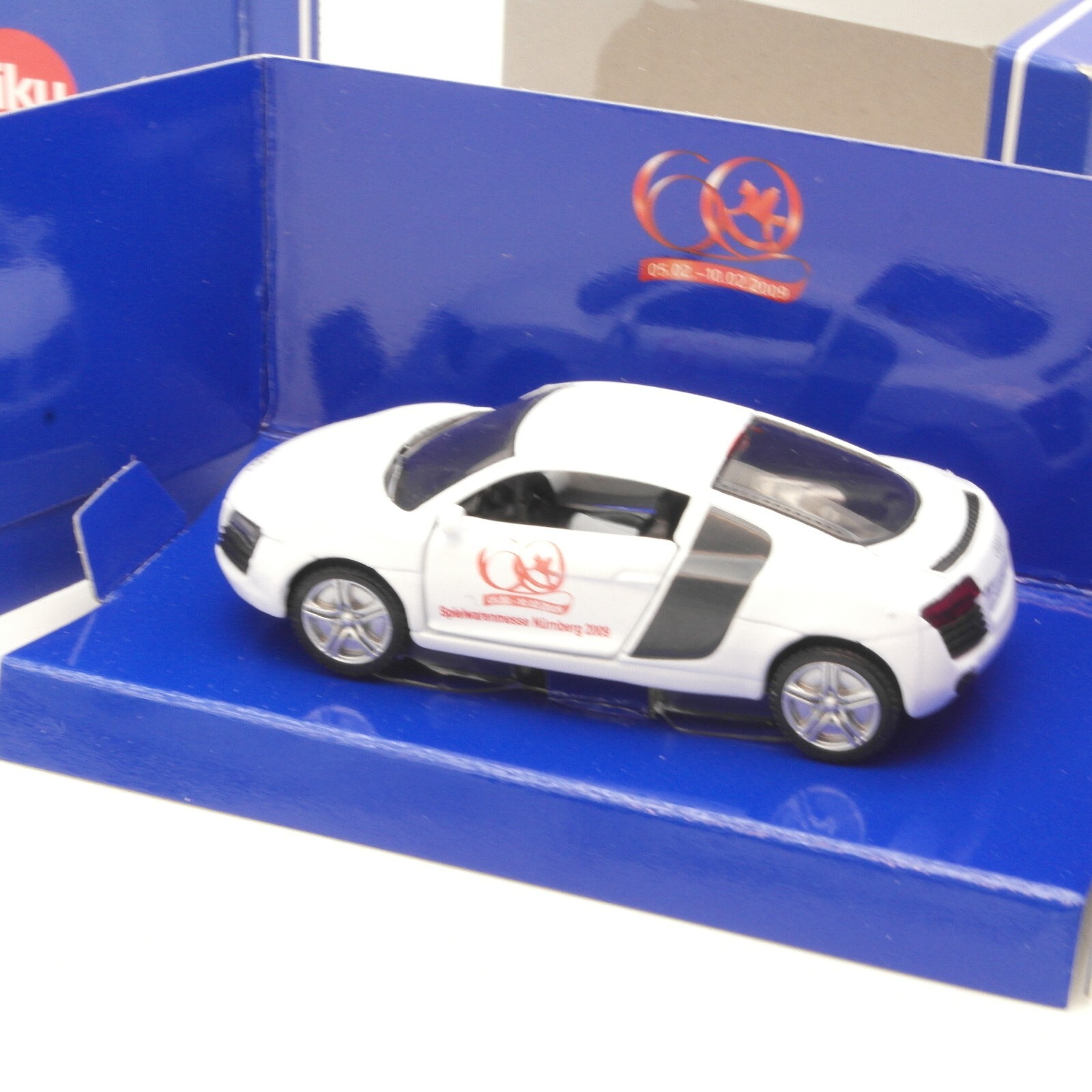 Siku 1:87 Audi R8 Spielwarenmesse Nürnberg 2009 in OVP RA6121 – Bild 3