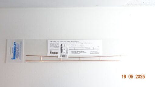Sommerfeldt H0 177 Fahrdraht 5St. 0,4, 0,5x340mm siehe Foto in OVP CK8327