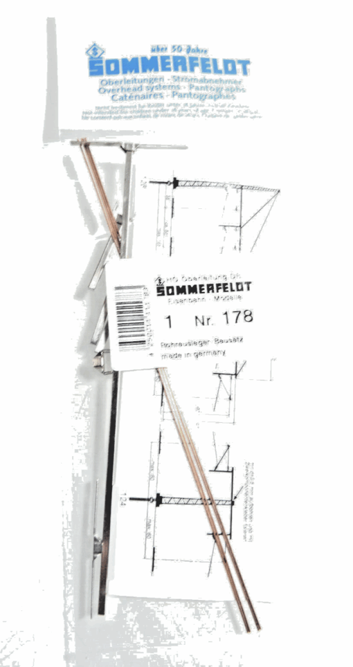 Sommerfeldt H0 178 Rohrausleger Bausatz in OVP CK189
