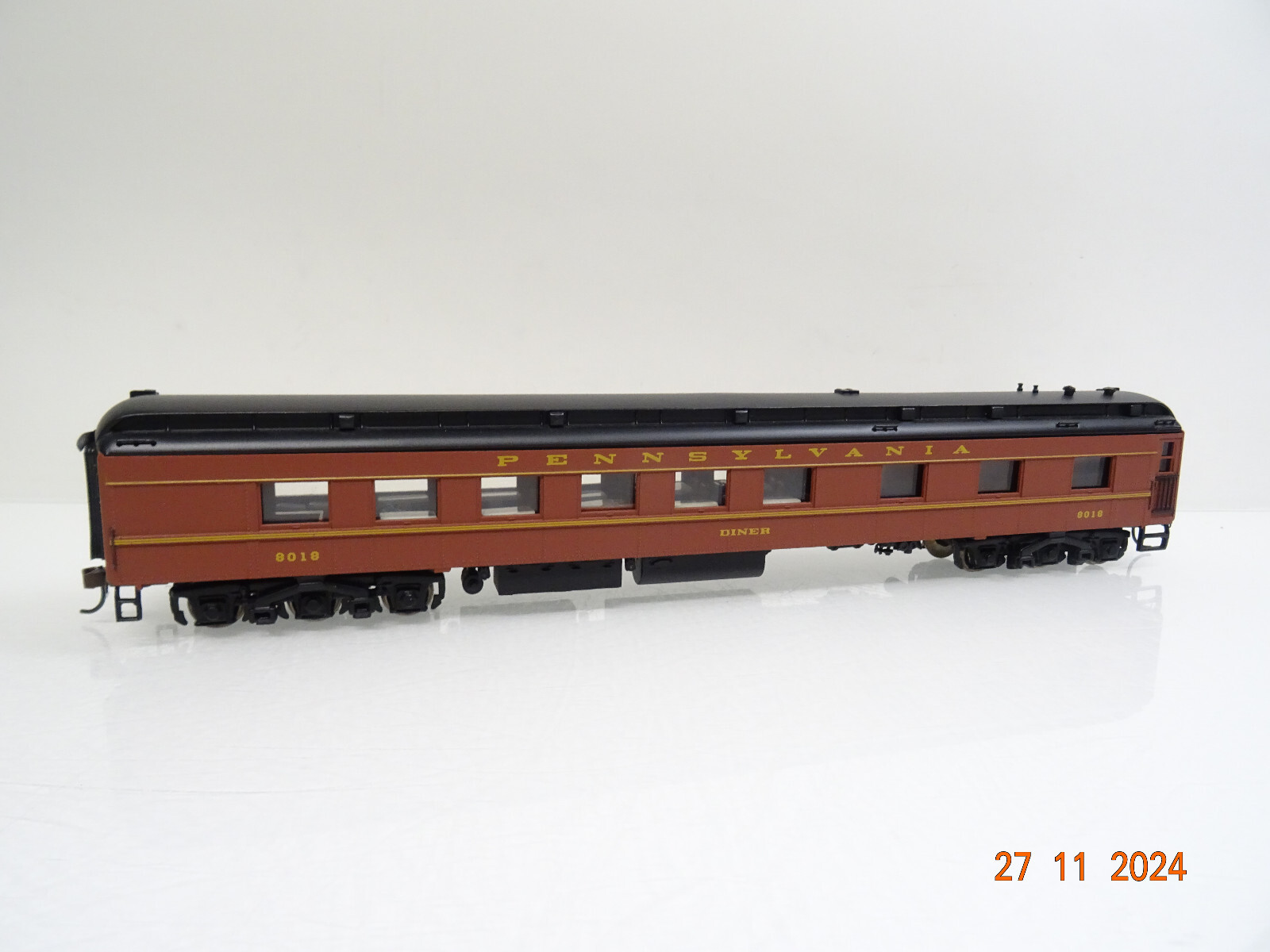 Spectrum H0 89244 Pullmann Personenwagen Speisewagen PRR Licht in OVP LE7610 – Bild 3