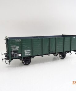 Spur 0 offener Güterwagen 0mmk(u) 65253 München Metallmodell JL3784 o.