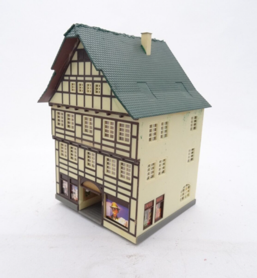 Spur H0 Fachwerkhaus ca. 10 x 9 cm aus Anlagerückbau, siehe Bilder QR9874 o. – Bild 4